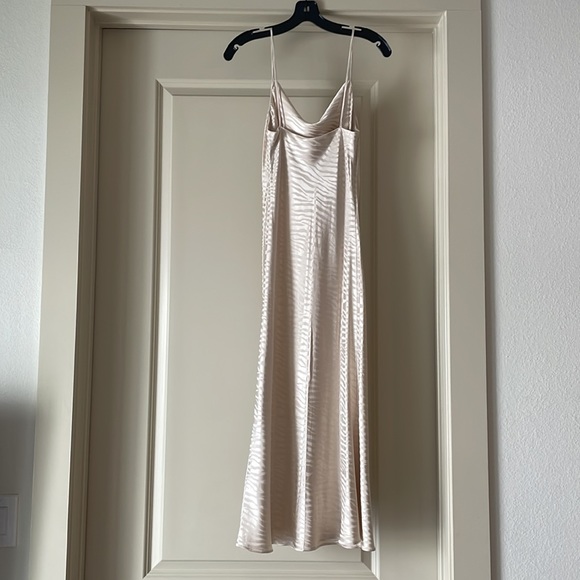 Bec & Bridge The Kat Cowl Dress Sand - Picture 4 of 6